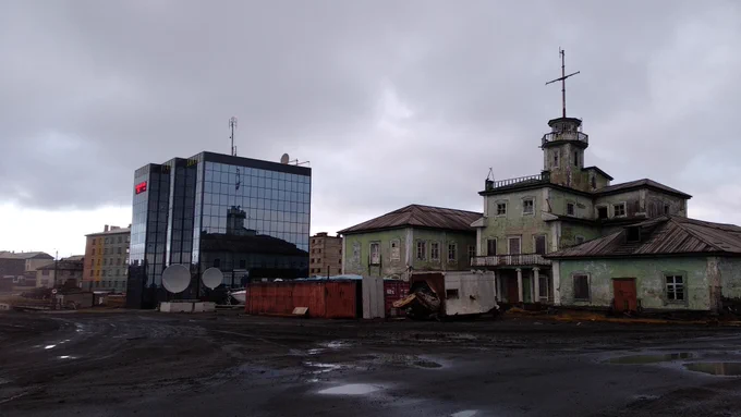 Dikson, an urban-type settlement, Taymyr peninsula, Russian Arctic