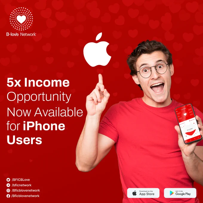 Exciting news for all iPhone users!
5x Income Opportunity with B-Love Network is Now Available for iPhone Users ❤️

An Opportunity to Multiply Your Income by 5X is now here!
Download B-love Network App - and start making your dreams come true

Download B-love Network now &
get free 100 BLV Tokens upon each free sign-up ⬇️

https://apps.apple.com/ae/app/blove-network/id6447855197

https://play.google.com/store/apps/details?id=biz.innovationfactory.bnetwork

Follow us for more updates 🔔

https://twitter.com/BFICBLove

#blovenetwork #iphoneuser #iphonefan #blovetoken #blovenetworkisthefuture #blovenetworkcommunity #blovenetworkisthefuture #earnmoneyonline #earnwithlove #earnmoneyfromyourphone #earnmoneyfromyourphone #howtoearnmoneyfast #howtoearnextramoney #howtomakemoney #blovenetworkcommunity #communitypower #communitylove #earnwithlove #freesignup #active #changetheworld #getready