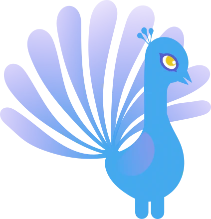 Mascotte du PAON (Parcours d'Accueil de d'Orientation Numérique)