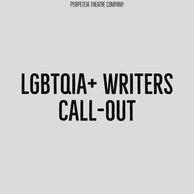 LGBTQIA  WRITERS CALL-OUT