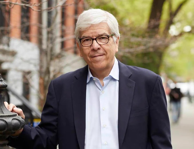 Paul M. Romer standing outside