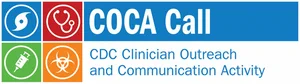 Logo for CDC's COCA: Clinician Outreach and Communication Activity
