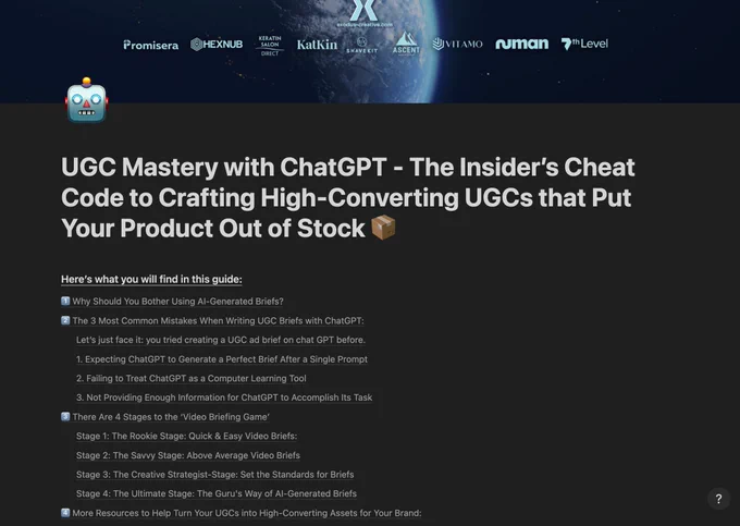 UGC GPT Mastery Guide