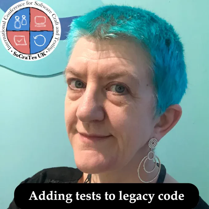 Clare Sudbery will show us how to run tests against legacy code at SoCraTes UK June 1st