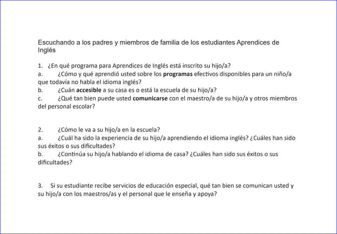 ELL Task Force mtg 5/4 at 5p Caregiver prompts