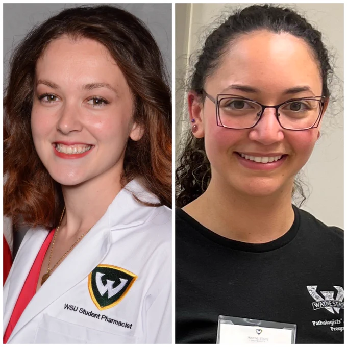 WSU Applebaum graduates Klea Noskey and Sam Matthews