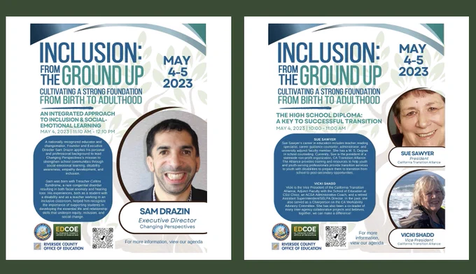 Screenshot of the 2023 SIP Inclusion Conference Breakout presenters