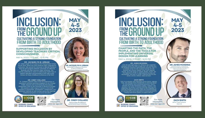 Screenshot of the 2023 SIP Inclusion Conference Breakout presenters
