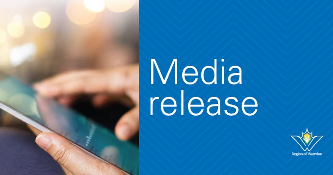 Region of Waterloo news release