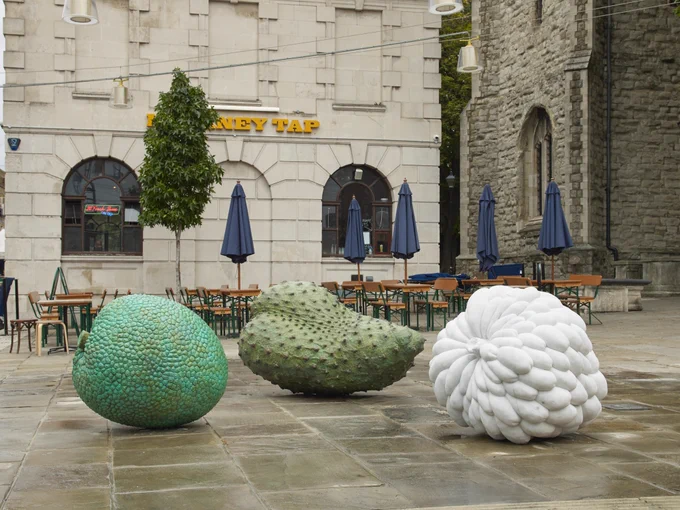  Custard Apple, Breadfruit and Soursop by Veronica Ryan OBE.