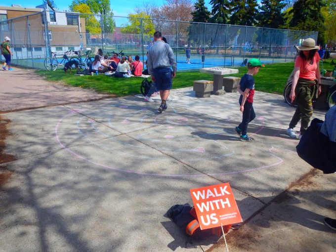 World Labyrinth Day: Toronto City of Labyrinths Jane's Walk

https://www.JanesWalkFestivalTO.com/items/worldlabyrinthdaytorontocity

Saturday May 6 2023

~ 3 p.m. 

Final walk stop of my @JanesWalkTO in 

Dovercourt Park

| #WorldLabyrinthDay #JanesWalkTO #JanesWalk #Labyrinths #DovercourtPark #LoveTOwalk #CityOfLabyrinths