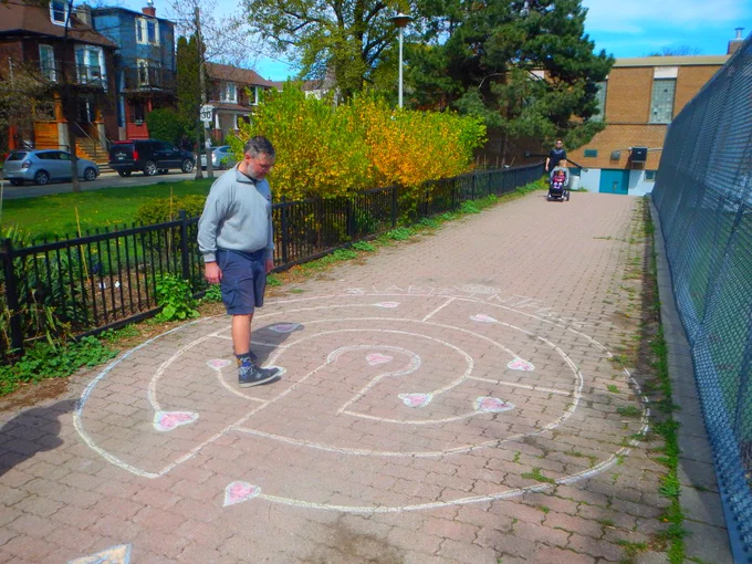 World Labyrinth Day: Toronto City of Labyrinths Jane's Walk

https://www.JanesWalkFestivalTO.com/items/worldlabyrinthdaytorontocity

Saturday May 6 2023

~ 3 p.m. 

Final walk stop of my @JanesWalkTO in 

Dovercourt Park

| #WorldLabyrinthDay #JanesWalkTO #JanesWalk #Labyrinths #DovercourtPark #LoveTOwalk #CityOfLabyrinths