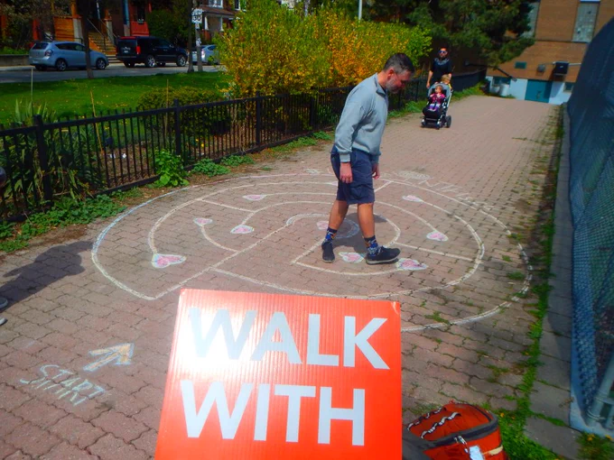 World Labyrinth Day: Toronto City of Labyrinths Jane's Walk

https://www.JanesWalkFestivalTO.com/items/worldlabyrinthdaytorontocity

Saturday May 6 2023

~ 3 p.m. 

Final walk stop of my @JanesWalkTO in 

Dovercourt Park

| #WorldLabyrinthDay #JanesWalkTO #JanesWalk #Labyrinths #DovercourtPark #LoveTOwalk #CityOfLabyrinths