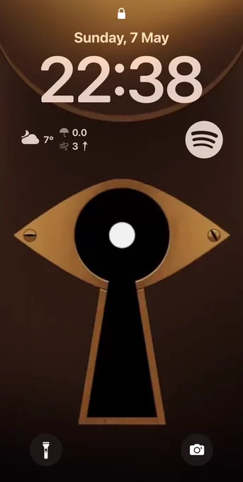 My lockscreen!! It’s a lock from Drawfee/Drawtectives