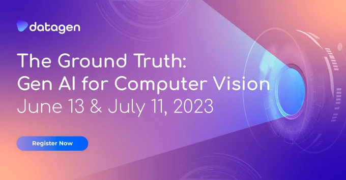 Join us for a virtual event on generative AI for computer vision