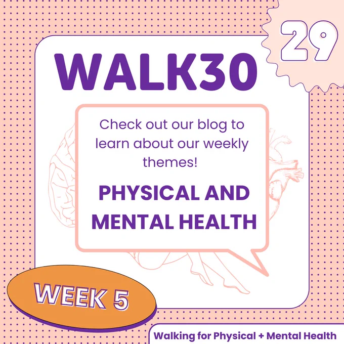 Walk30, Week 5, Day 29. Text provided in description.
