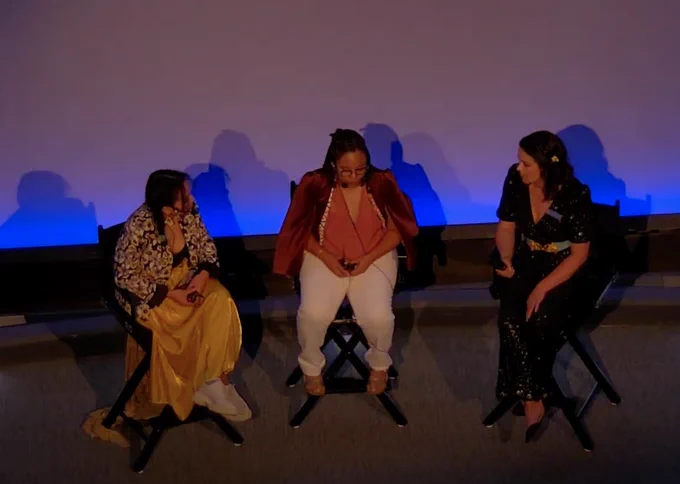 Climate activists Selina Leem (Marshall Islands) and Marie Christina Kolo (Madagascar) in conversation with Dr. Rayna Bell (California Academy of Sciences, USA)