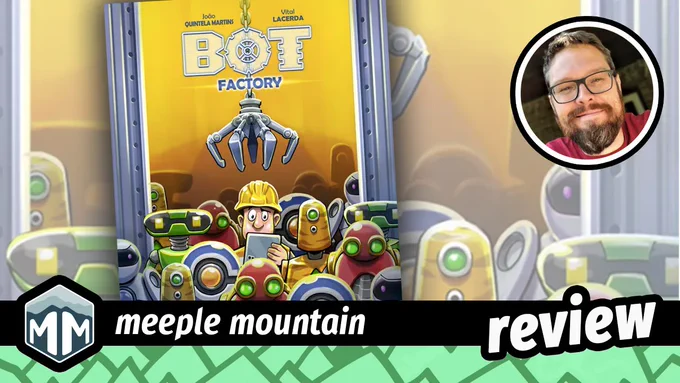 Meeple Mountain Bot Factory review header