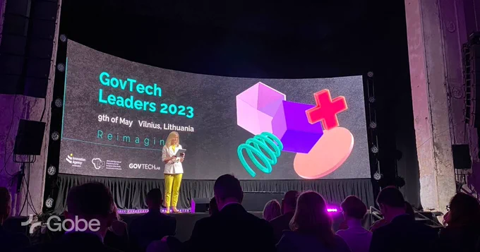Govtech Leaders Conference 2023 in Vilnius, Lithuania.