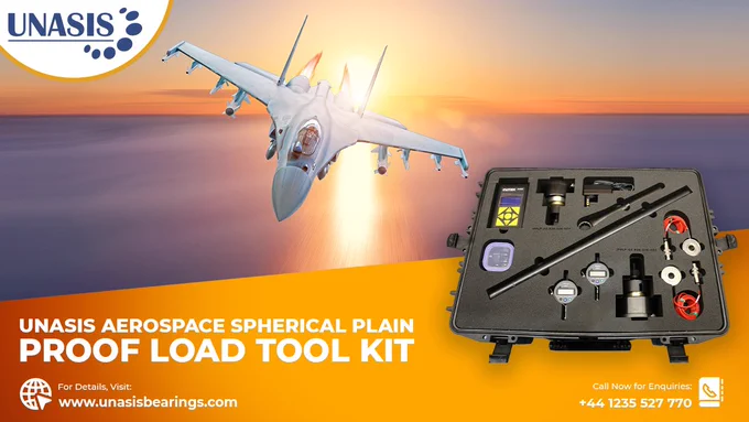 This UNASIS aerospace spherical plain proof load tool kit is crafted to test and verify the correct installation of bearings. For enquiries, please dial  44 1235 527 770