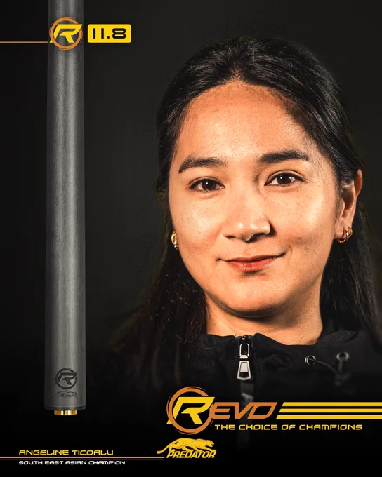 South East Asian Champion, Angeline Ticoalu shoots with the REVO 11.8. It takes some serious skill to master the precise tip placement on our most accurate shaft.