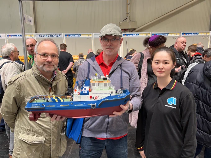 Arkmodel Fairplay XII boat
