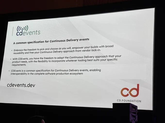 Continuous Delivery Foundation project CDEvents
