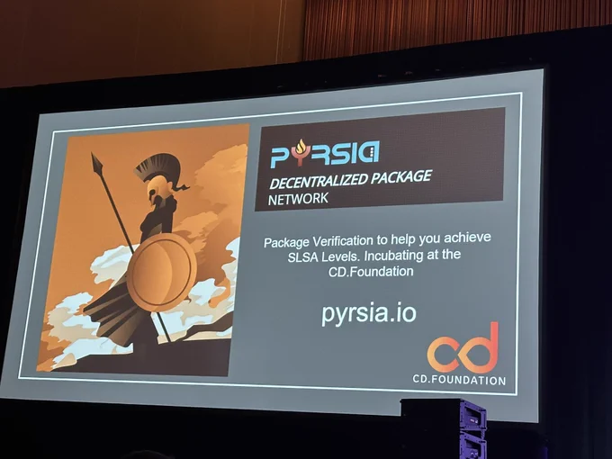 Continuous Delivery Foundation project Pyrsia