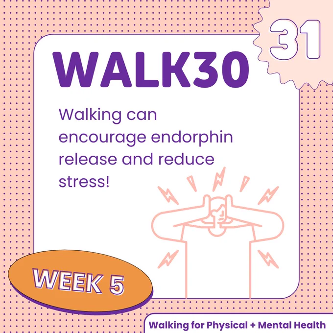 Walk30. Week 5, Day 31