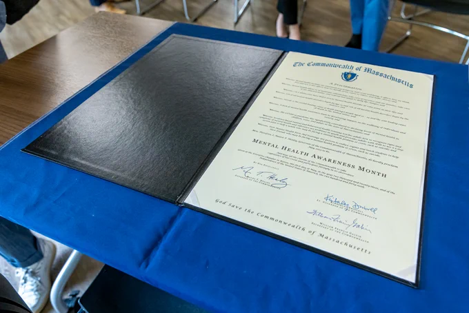 Mental Health Awareness Month Proclamation.