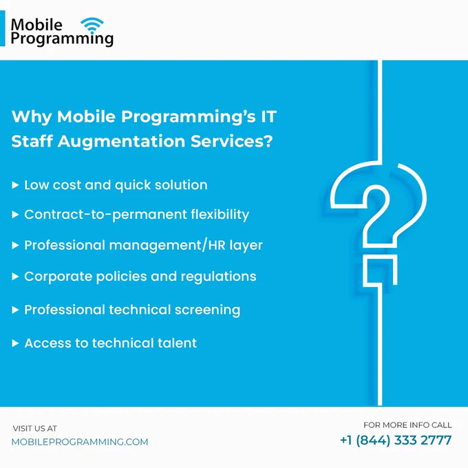 IT Staff Augmentation Mobile Programming LLC