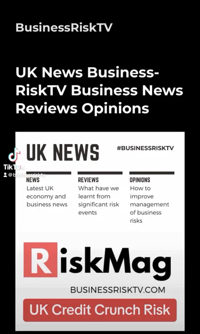 Exploring the increasing risk of credit crunch in the UK in terms of effects on businesses and consumers https://businessrisktv.com/exhibitions-expos-trade-fairs/uk-business-exhibition-online/ #BusinessRiskTV #ProRiskManager #CreditCrunch #M2 #MoneySupply #Recession
