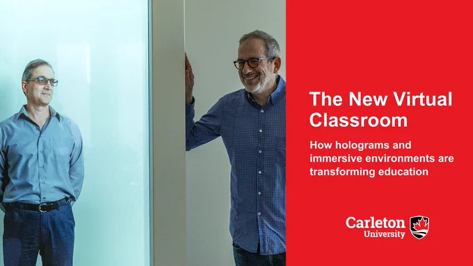 Ali Arya and Troy Anderson talk: "Students don't respond to things the way they did before COVID and expectations are different. We're in a place where we have to completely rethink how we deliver courses. That's what we're trying to do here. It's all about connection and providing opportunities for young people."