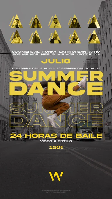 Summer Dance Primera Quincena de Julio