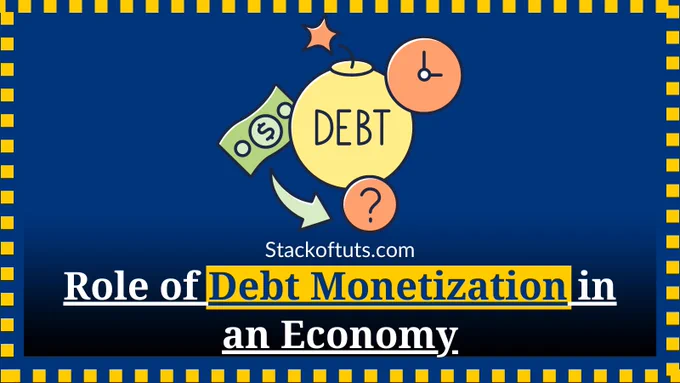 "Understand debt monetization, a process where a government uses central bank financing to support its spending and manage debts."