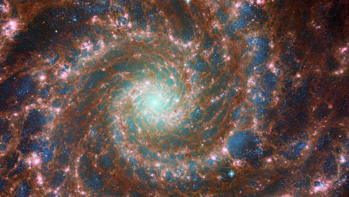 James Webb telescope captures detail in Phantom Galaxy