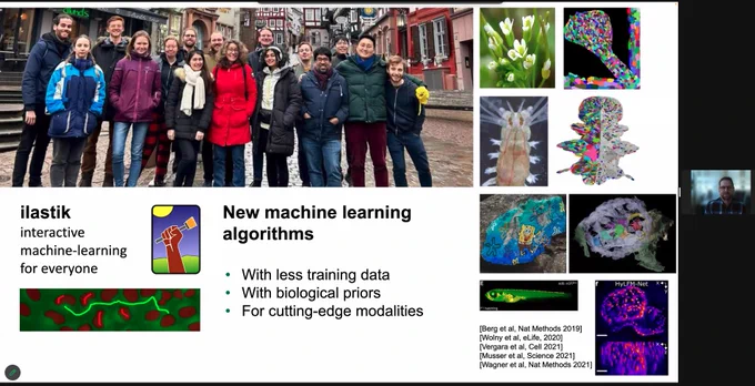 ilastik - interactive machine-learning for everyone
New machine learning algorithms: with less training data, with biological priors, for cutting-edge modalities