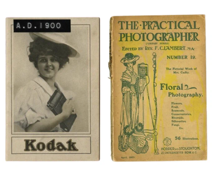 In celebration of #MuseumMonth and #NationalPhotographyMonth, check out these #vintage photography booklets from the Museum Collection, circa  1905. 📸