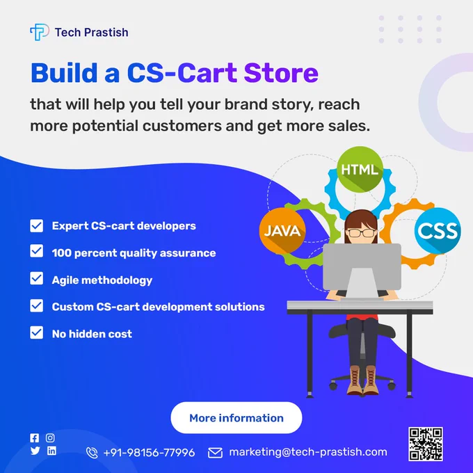 Custom CS-Cart Store Development Services_Tech Prastish