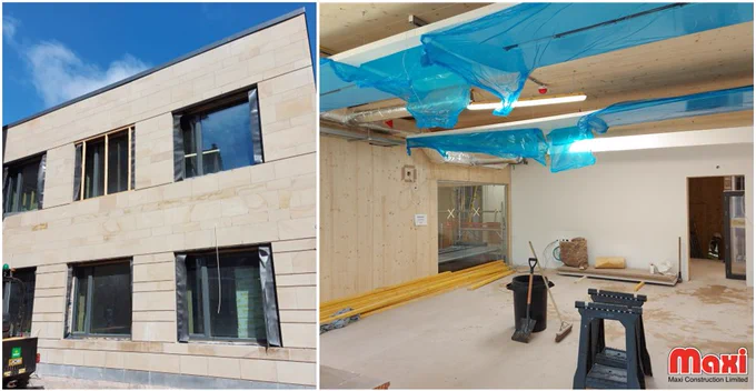 Sciennes Primary School Edinburgh passivhaus classroom block