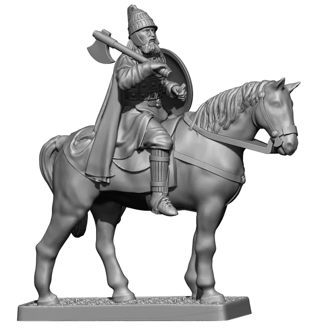 MZ712 Northmen Prince Resin Miniature