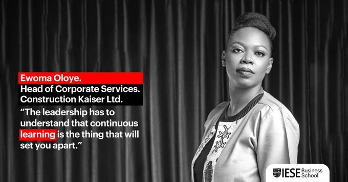 “The leadership has to understand that continuous learning is the thing that will set you apart.”