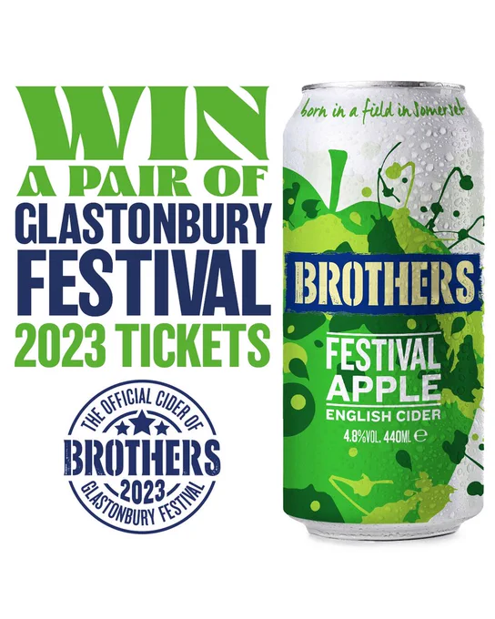 Win Glastonbury Tickets With Brothers Festival Apple Cider