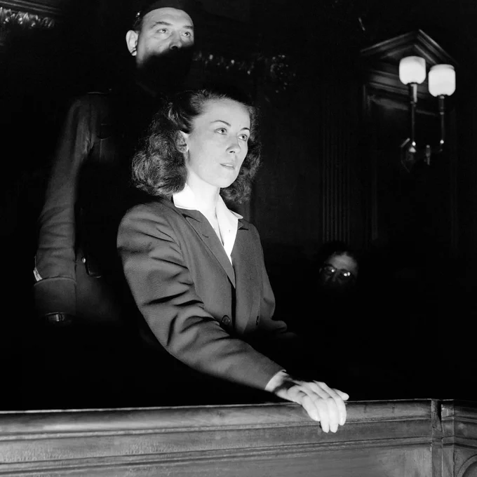 image : Pauline Dubuisson durant son procès.