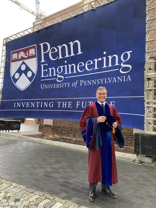 Dave Meaney in regalia.