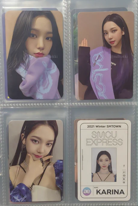 Karina smtown set

Karina badge pc - 800
Karina ar ticket pc - 450
Karina pogi - 350
Karina smtown id - 200

Total - 1,800 php