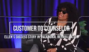 ellen speaks on her VR journey from customer to counselor