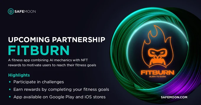 FitBurn Partnership with SafeMoon