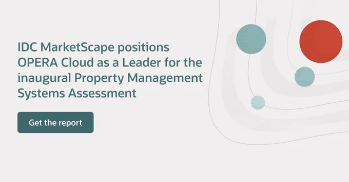 Oracle´s technology is leading hotel Property Management Systems worldwide