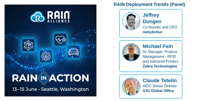 Panel on RAIN Deployment Trends at RAIN in Action 2023.